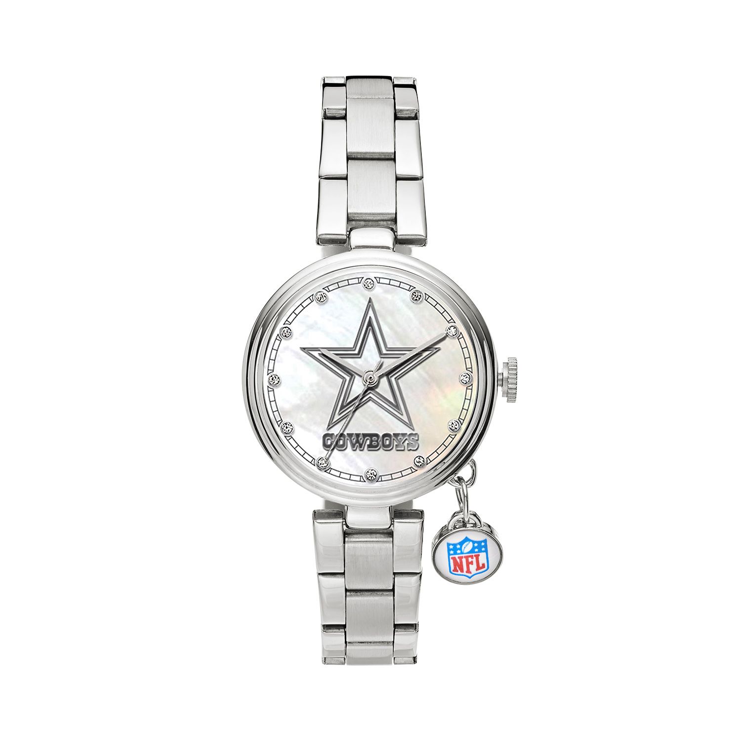 dallas cowboys stainless steel watch