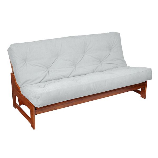 8in. Faux Suede Futon Mattress