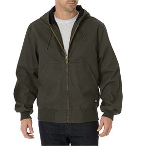 Men's Dickies Sanded Duck Thermal Lined Hooded Jacket