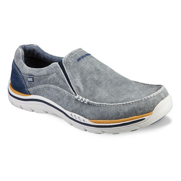 Skechers mens hotsell slip ons kohls