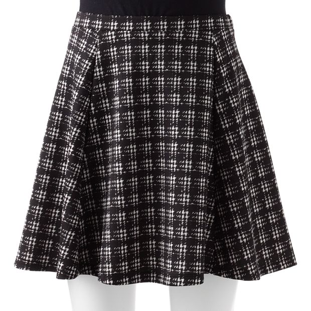 Plaid skirt kohls best sale