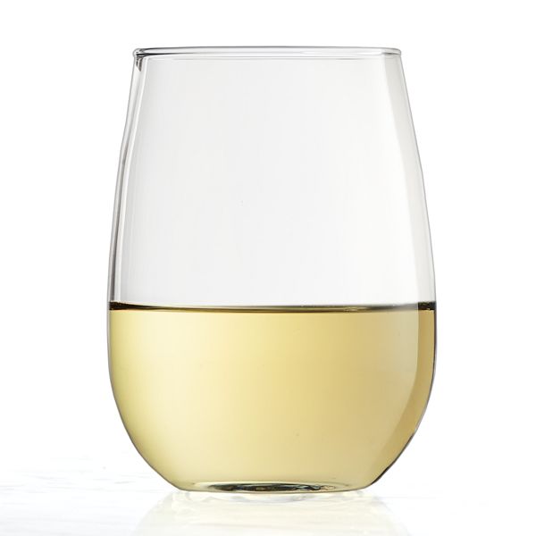 Food Network™ Modesto 4-pc. Stemless White Wine Glass Set