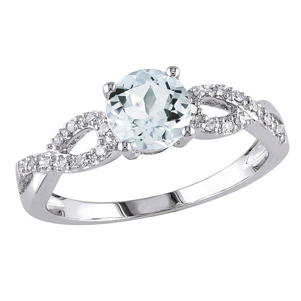 Kohls aquamarine store ring