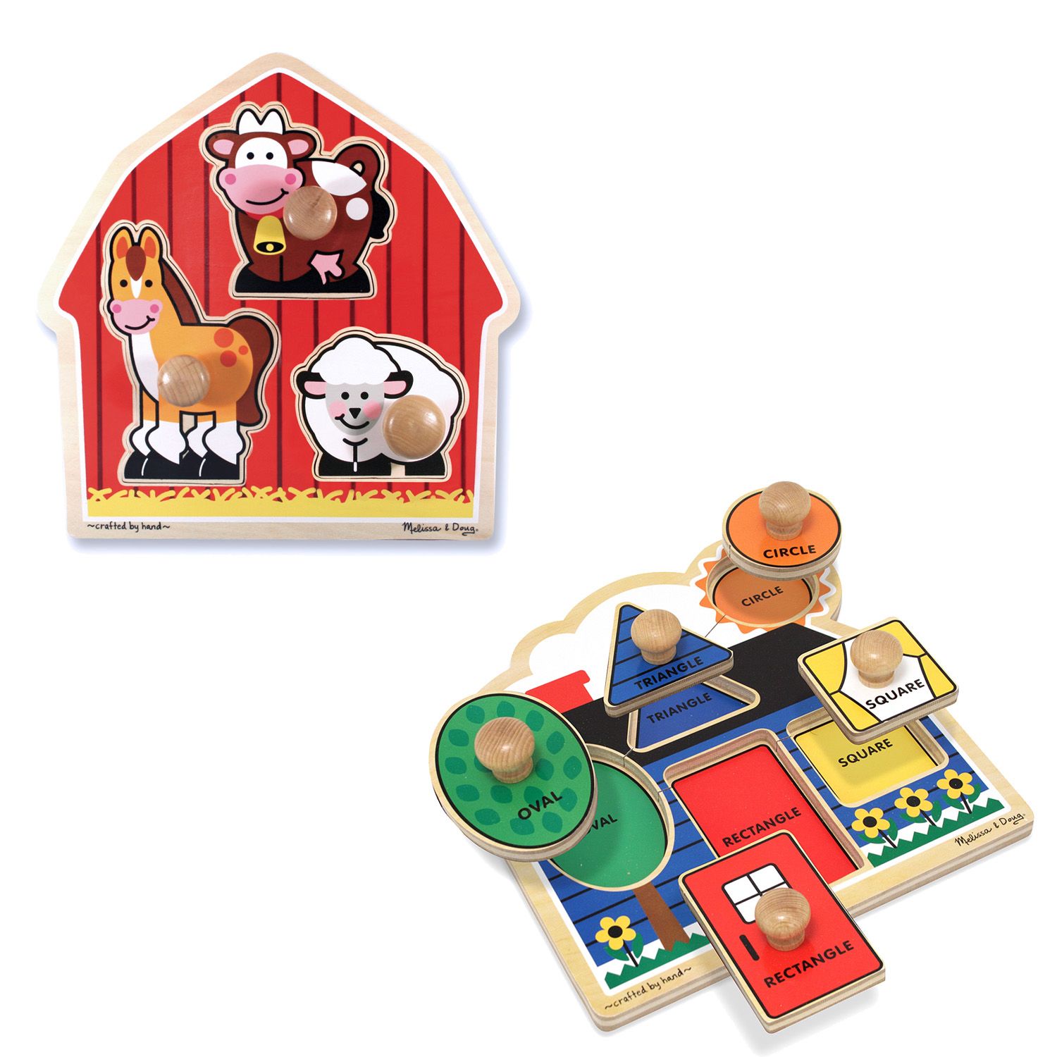 melissa and doug jumbo knob puzzle