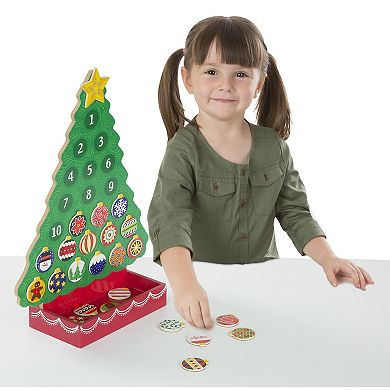 Melissa & Doug Christmas Wooden Advent Calendar