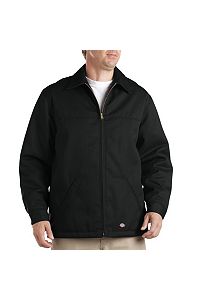 Image of Dickies Men's Hip Length Twill Jacket, Black, Large