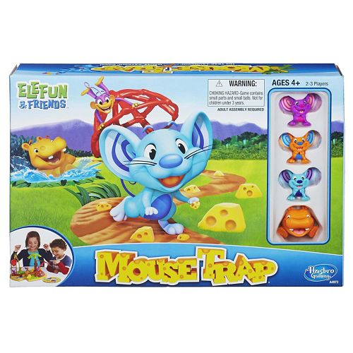 Elefun Friends Mouse Trap Game By Hasbro