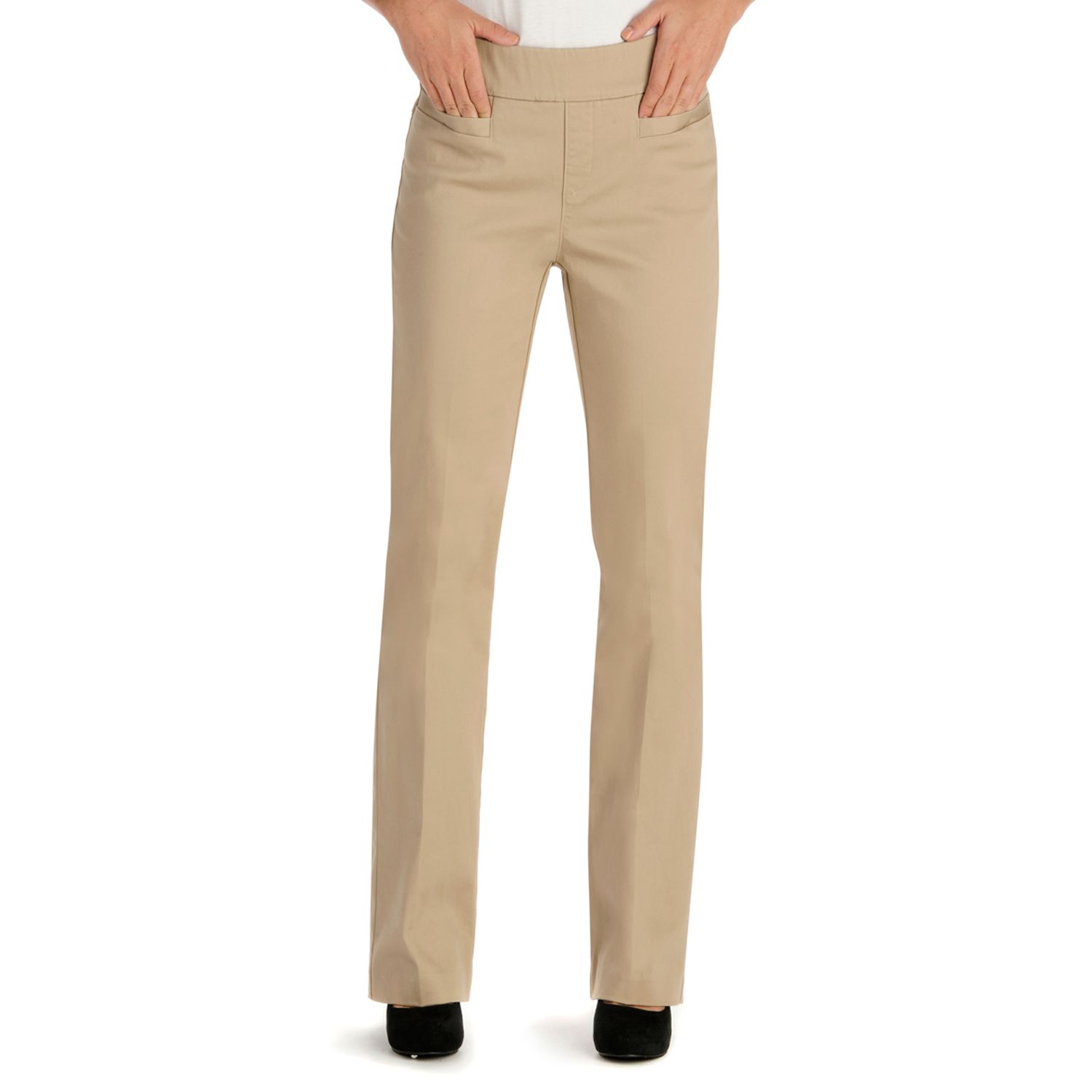 kohls lee chino women's pants