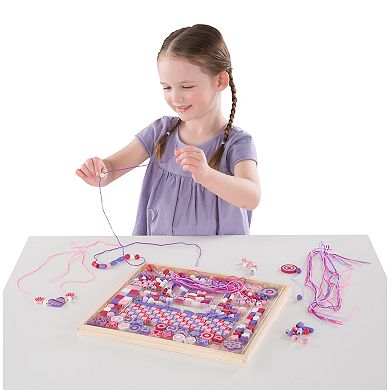 Melissa & Doug Deluxe Collection - Wooden Bead Set