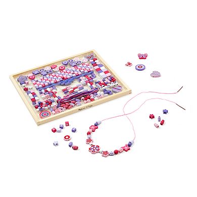 Melissa & Doug Deluxe Collection - Wooden Bead Set