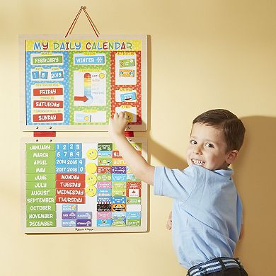 Melissa & Doug My First Daily Magnetic Calendar