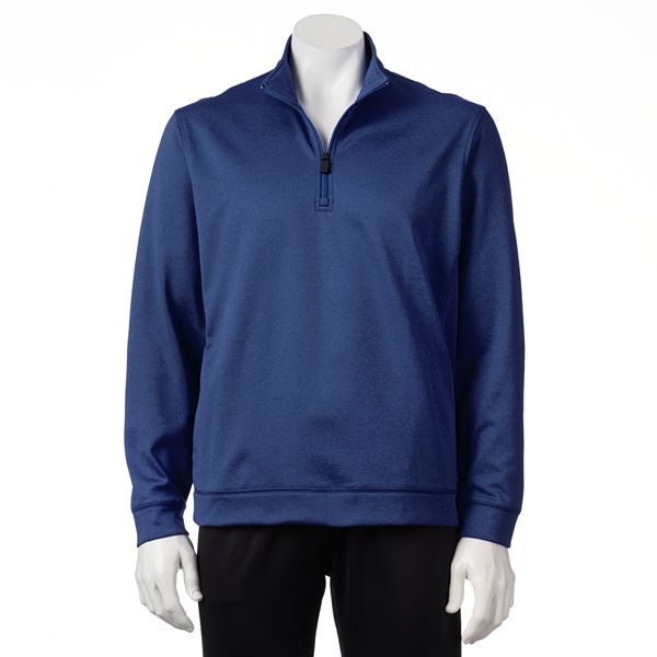 Grand Slam Classic-Fit Solid 1/4-Zip Performance Fleece Golf Pullover - Men