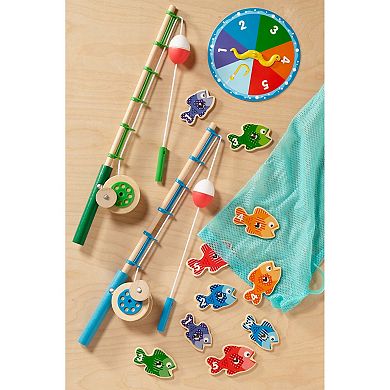 Melissa & Doug Catch & Count Magnetic Fishing Game