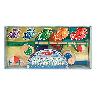 Melissa & Doug Catch & Count Magnetic Fishing Game