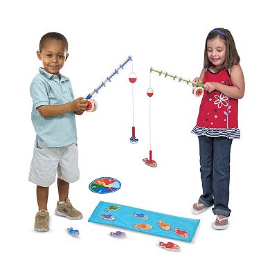 Melissa & Doug Catch & Count Magnetic Fishing Game