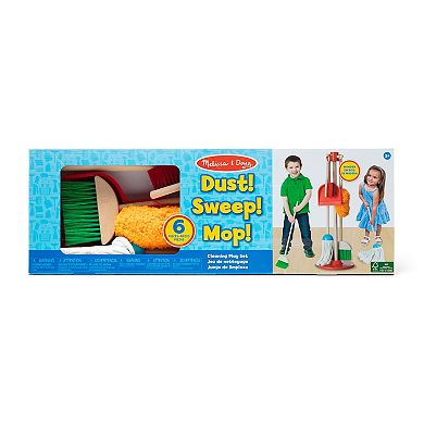 Melissa & Doug Let's Play House! Dust, Sweep and Mop Set