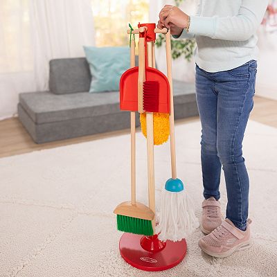 Melissa Doug Let s Play House Dust Sweep Mop Set