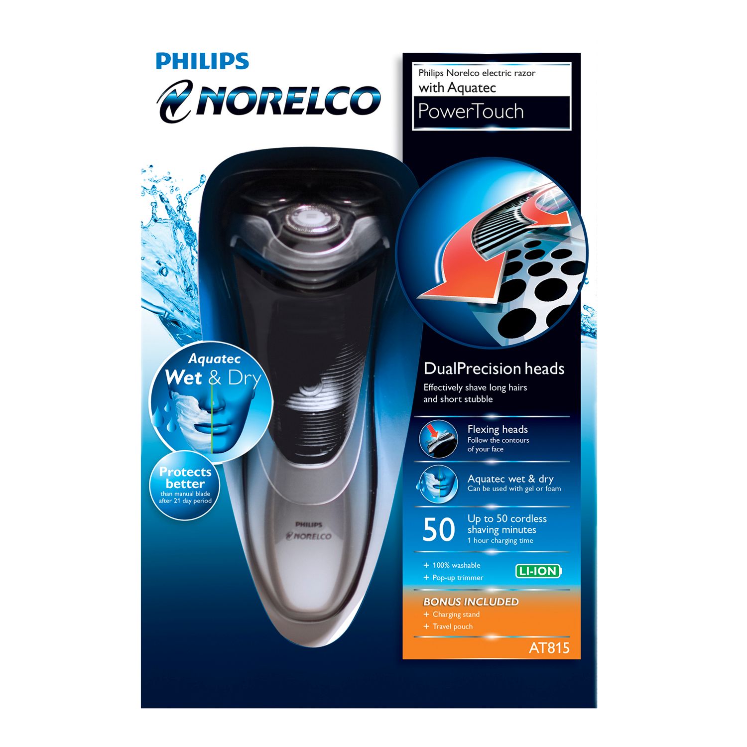 Philips Norelco Aquatec Manual 9160xlnorelcofast