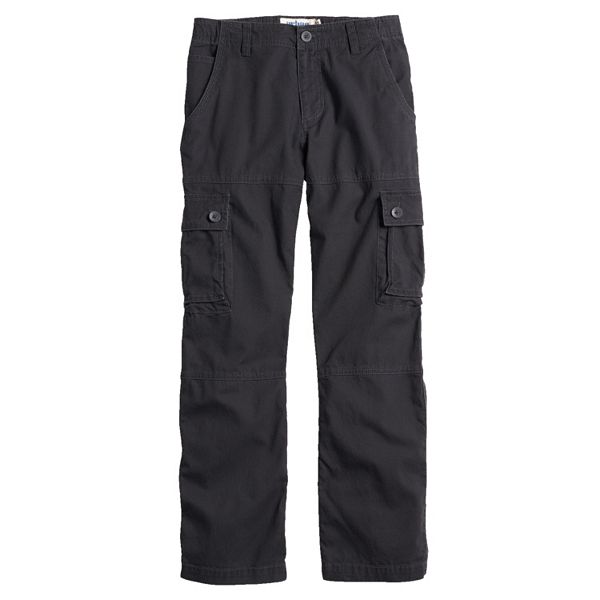 solid cargo pants