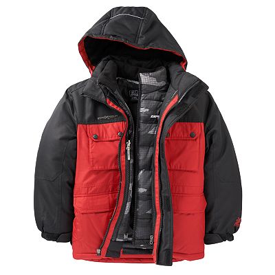 Boys 8 20 ZeroXposur Double Grind 3 in 1 Systems Jacket