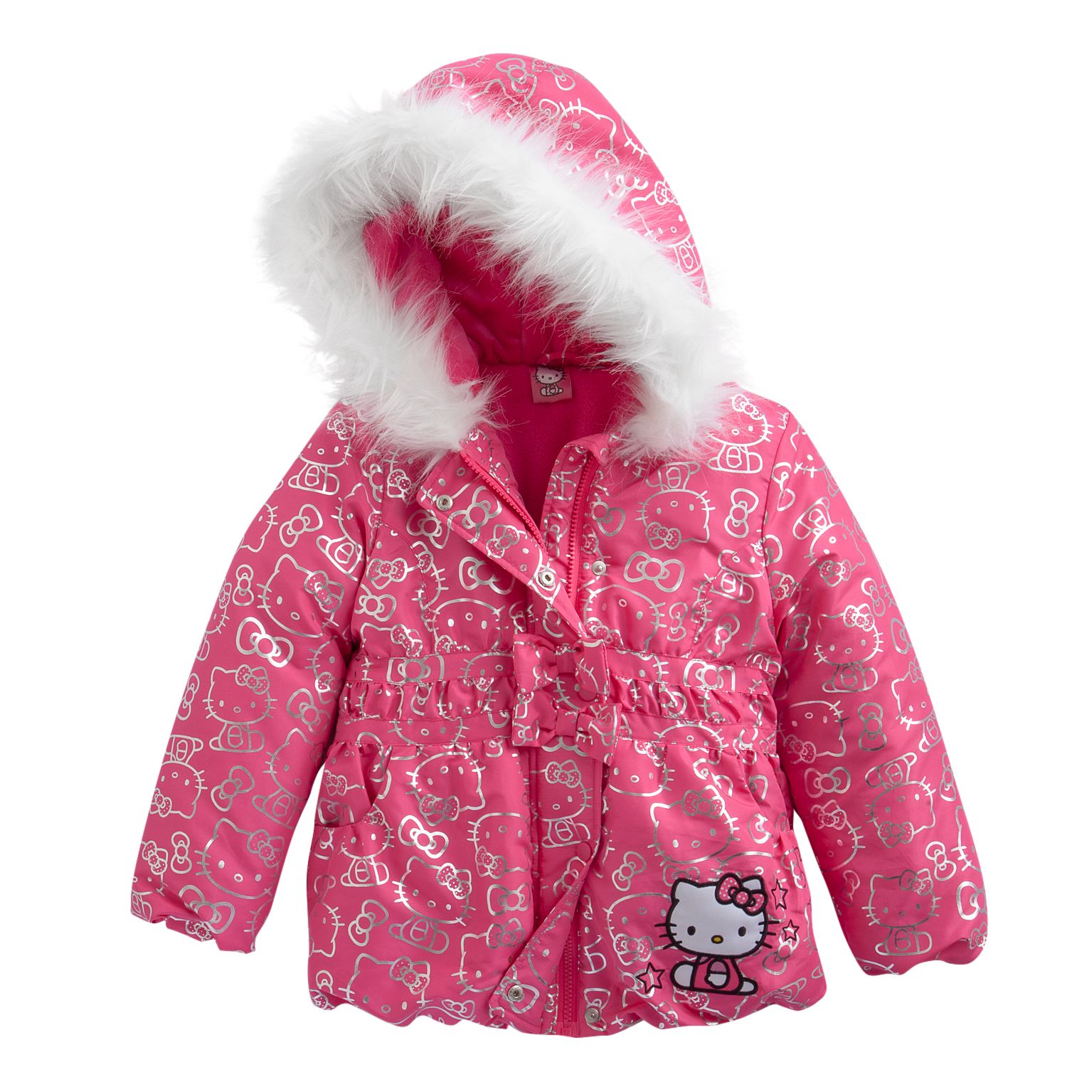 kohls girls rain jacket