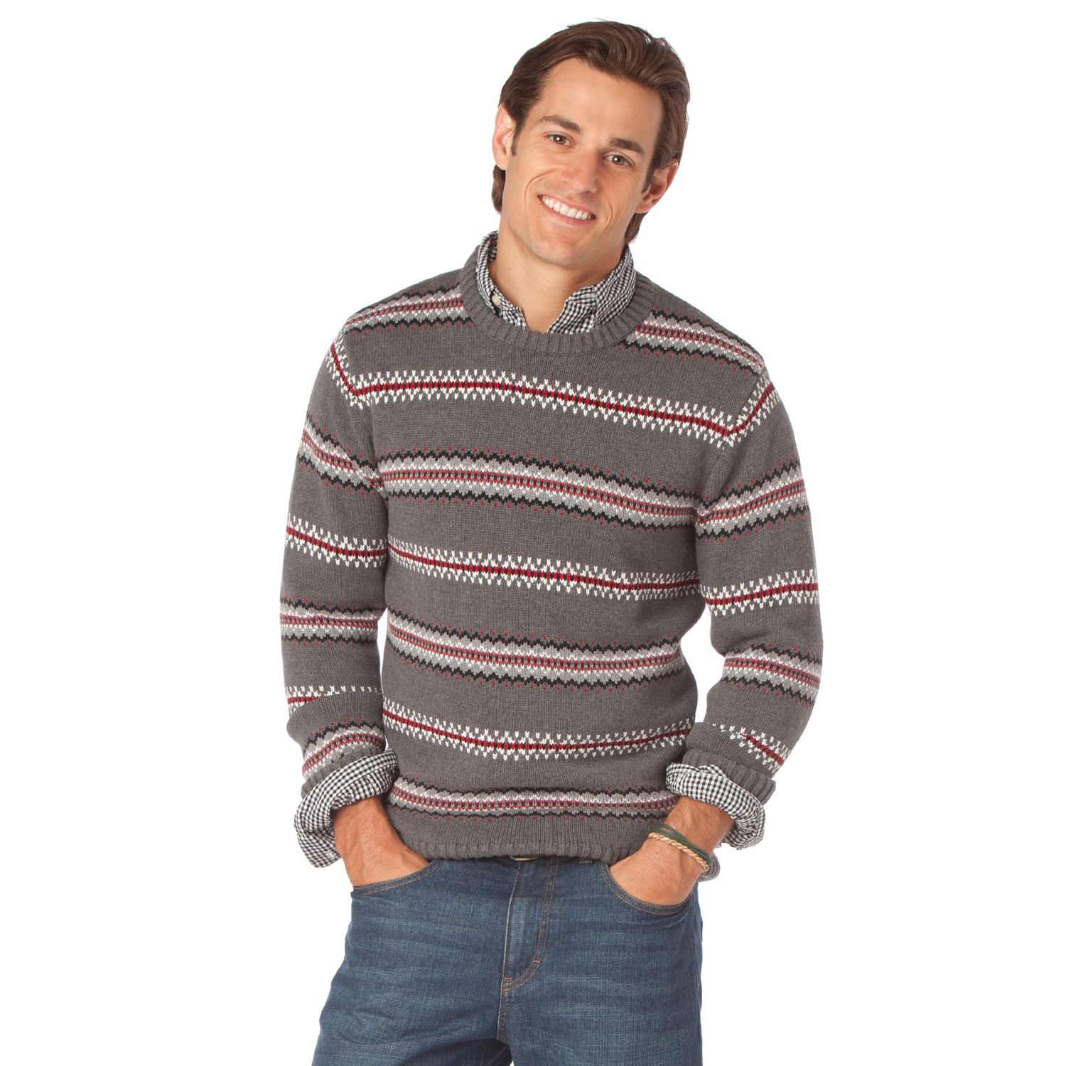 kohls chaps mens sweaters