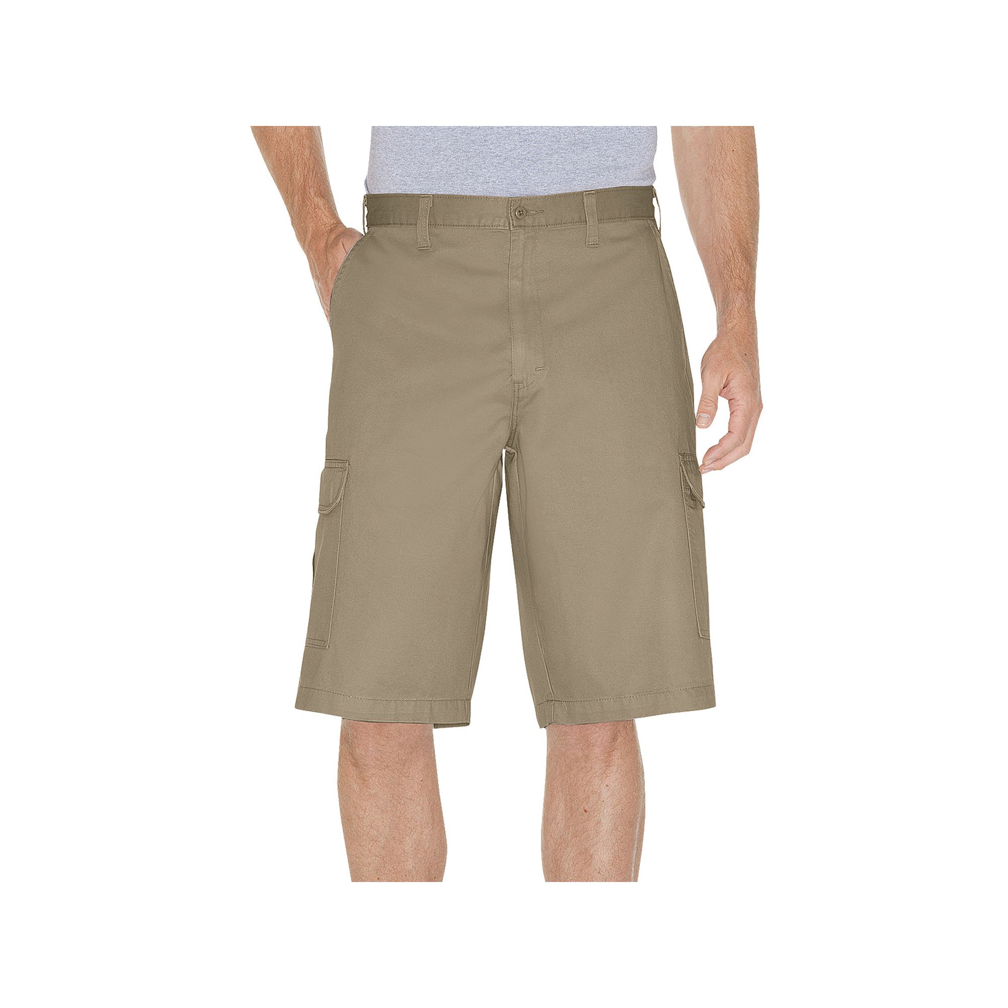 Mens Dickies Loose-Fit 6-Pocket Cargo Shorts, Size: 30, Green