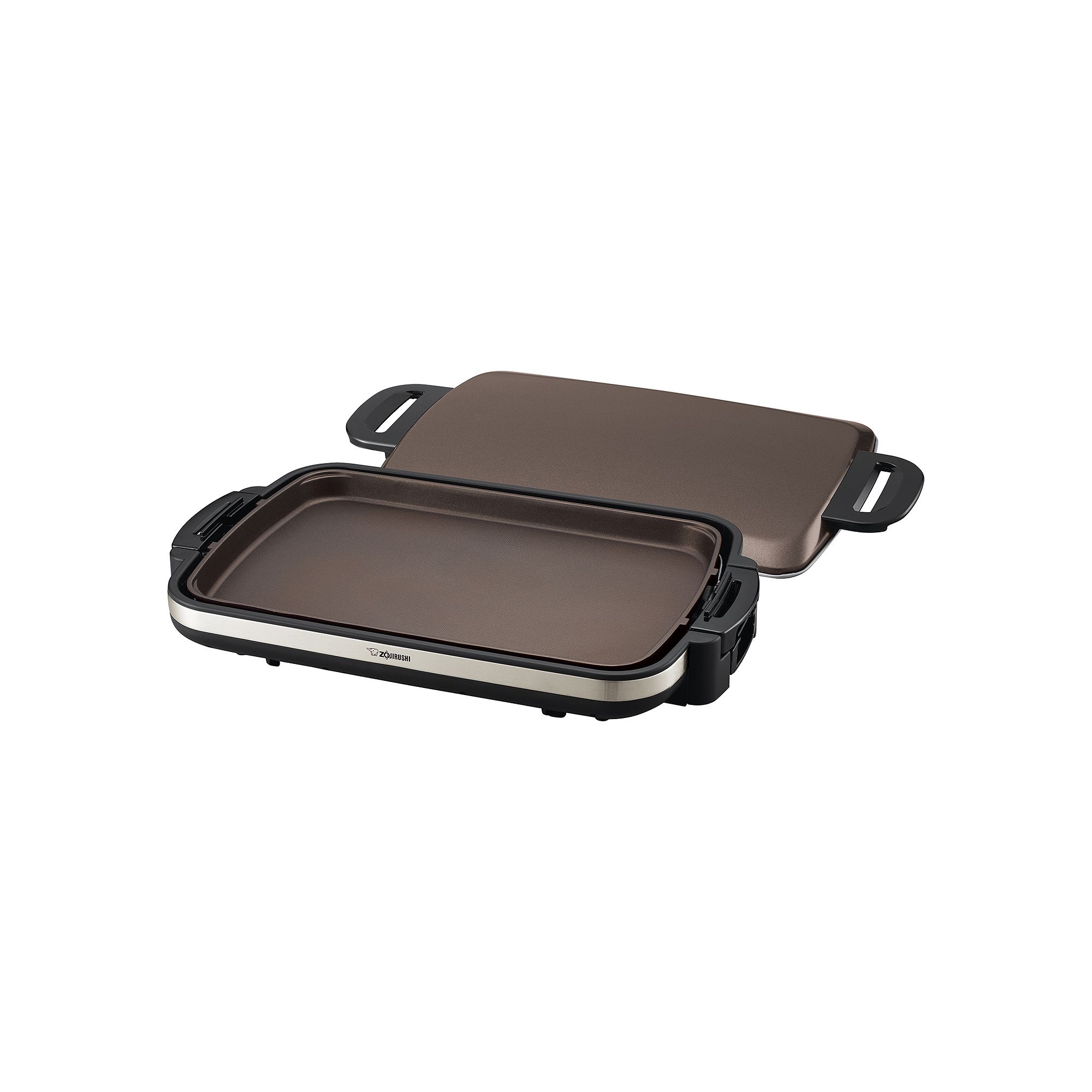 Zojirushi Gourmet Sizzler Low Profile Electric Griddle, Stainless Brown