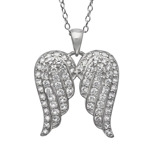 Angel wing deals necklace kohls