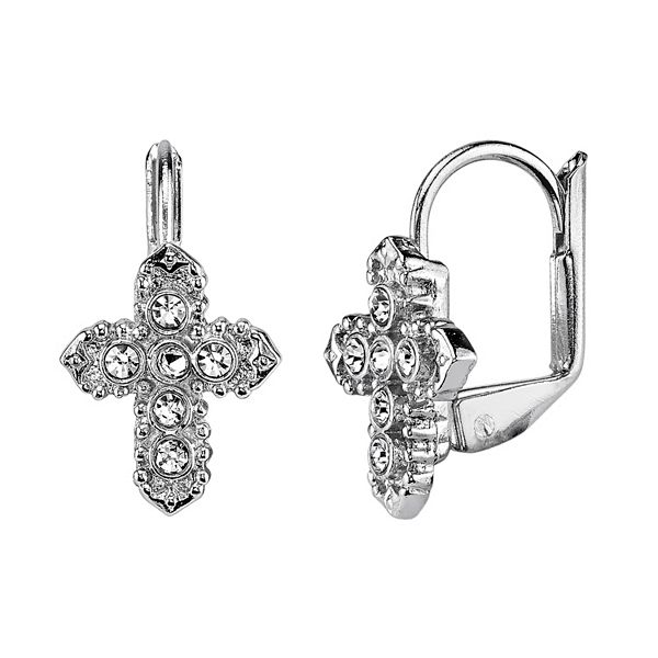 Kohls 2025 cross earrings