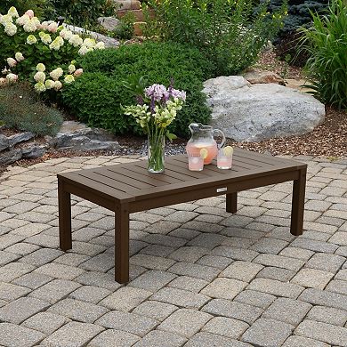 Highwood USA Pocono Deep Seating Conversation Outdoor Table