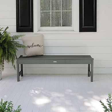 Highwood USA Lehigh 5-ft. Outdoor Backless Bench