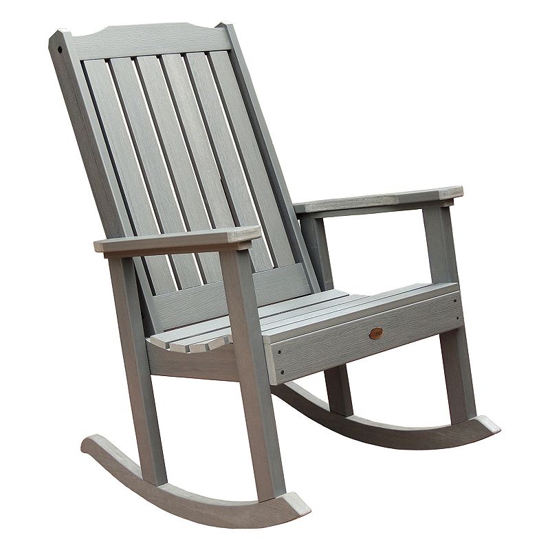 highwood Lehigh Outdoor Rocking Chair, Grey