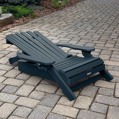 Highwood USA Hamilton Folding & Reclining Adirondack Chair - King