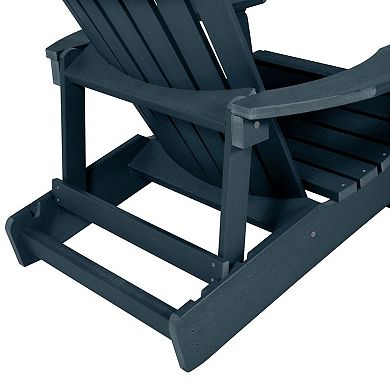 Highwood USA Hamilton Folding & Reclining Adirondack Chair - King