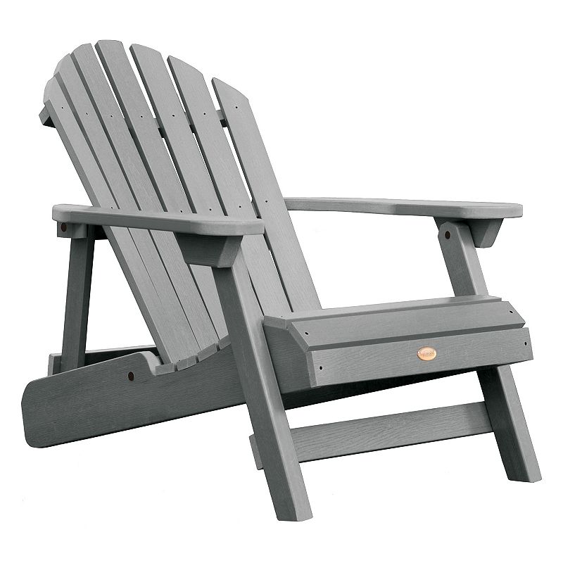 highwood Hamilton Folding & Reclining Adirondack Chair - Adult, Grey