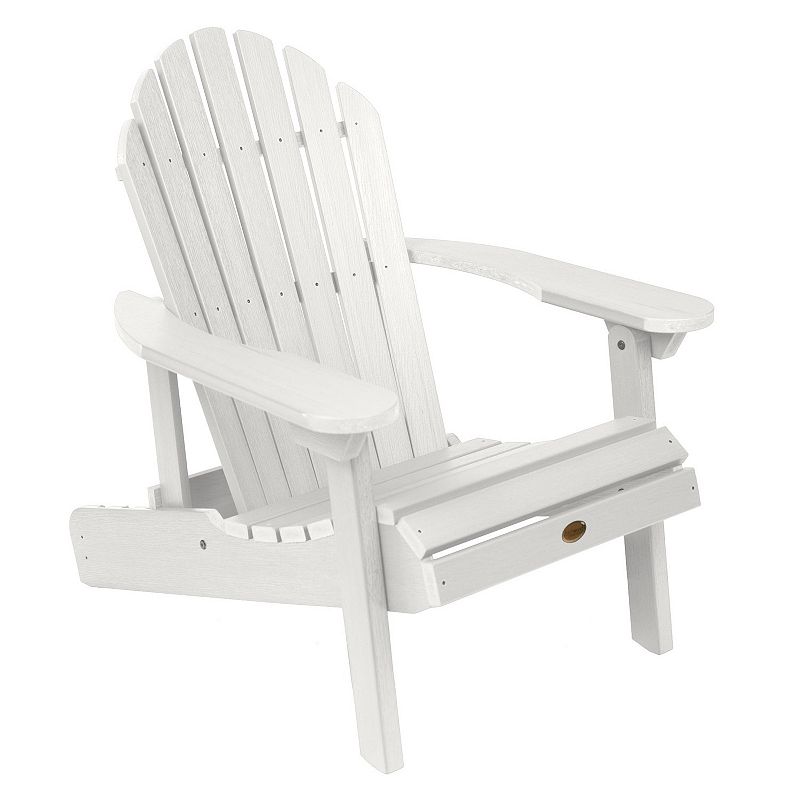highwood Hamilton Folding & Reclining Adirondack Chair - Adult, White