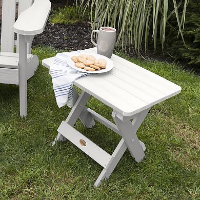 Highwood USA Folding Adirondack Side Table