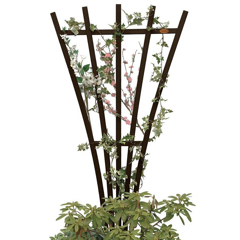 95275007 highwood Traditional Fan Trellis, Brown sku 95275007