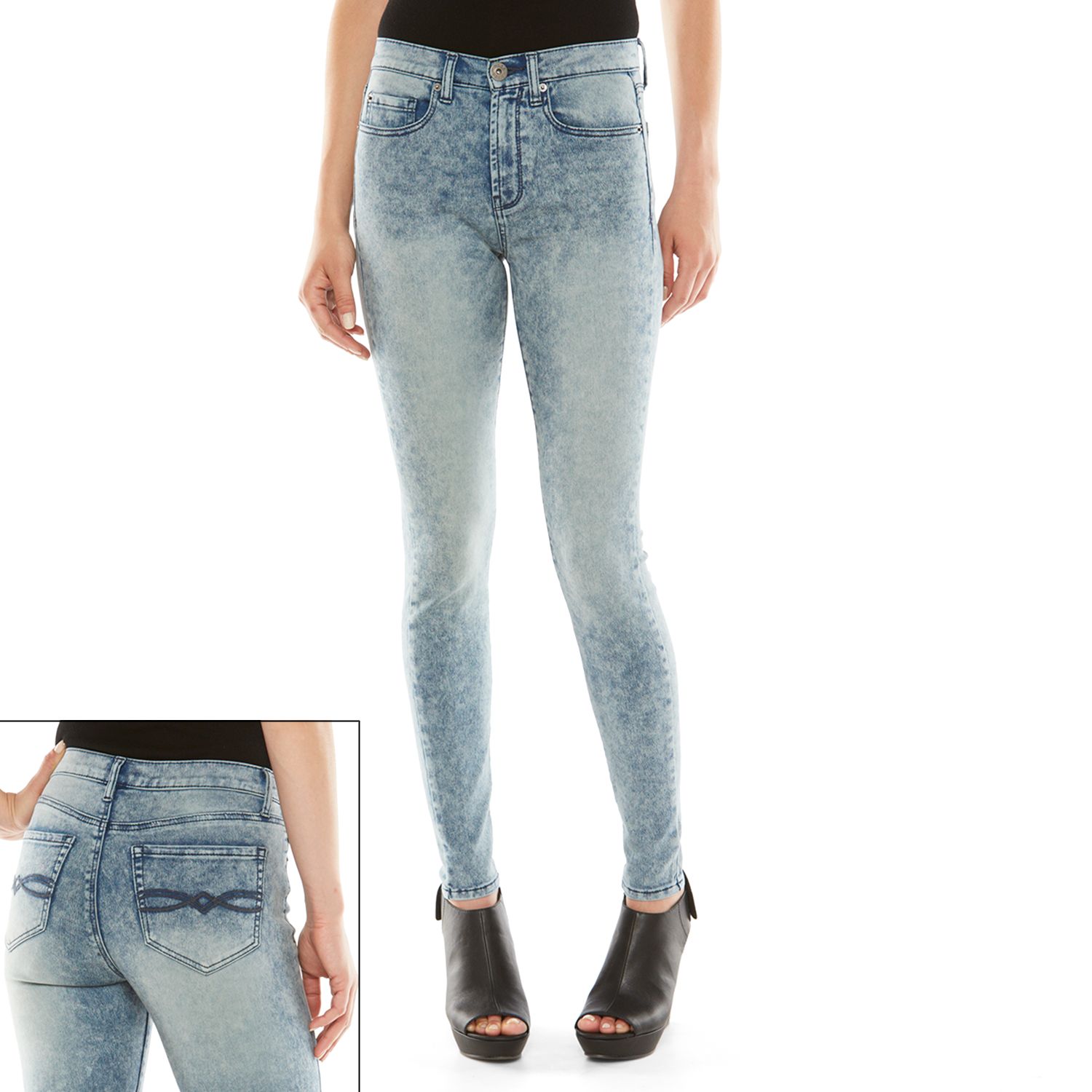 kohls high waisted jeans juniors