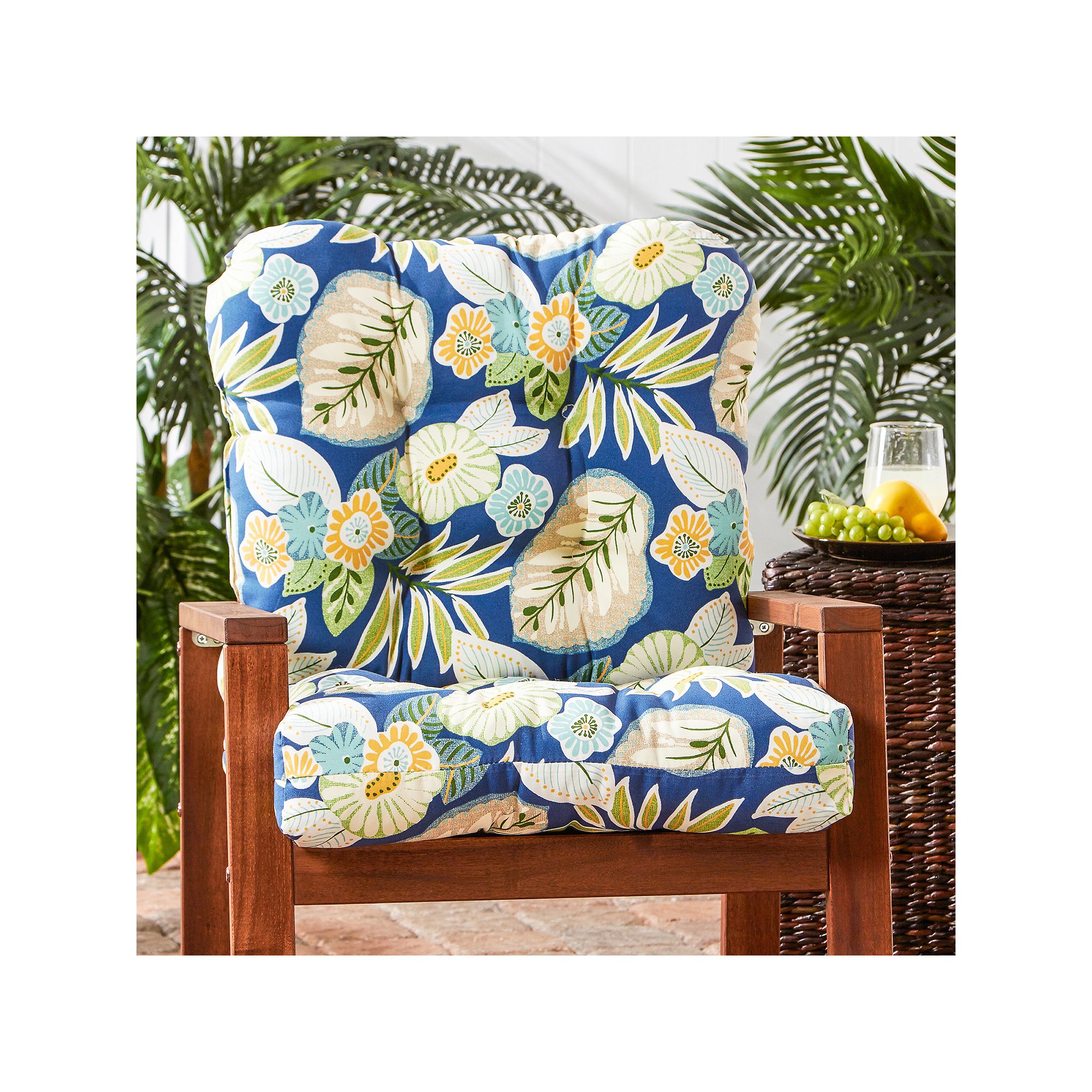 Greendale Home Fashions Seat & Back Outdoor Chair Cushion, Marlow