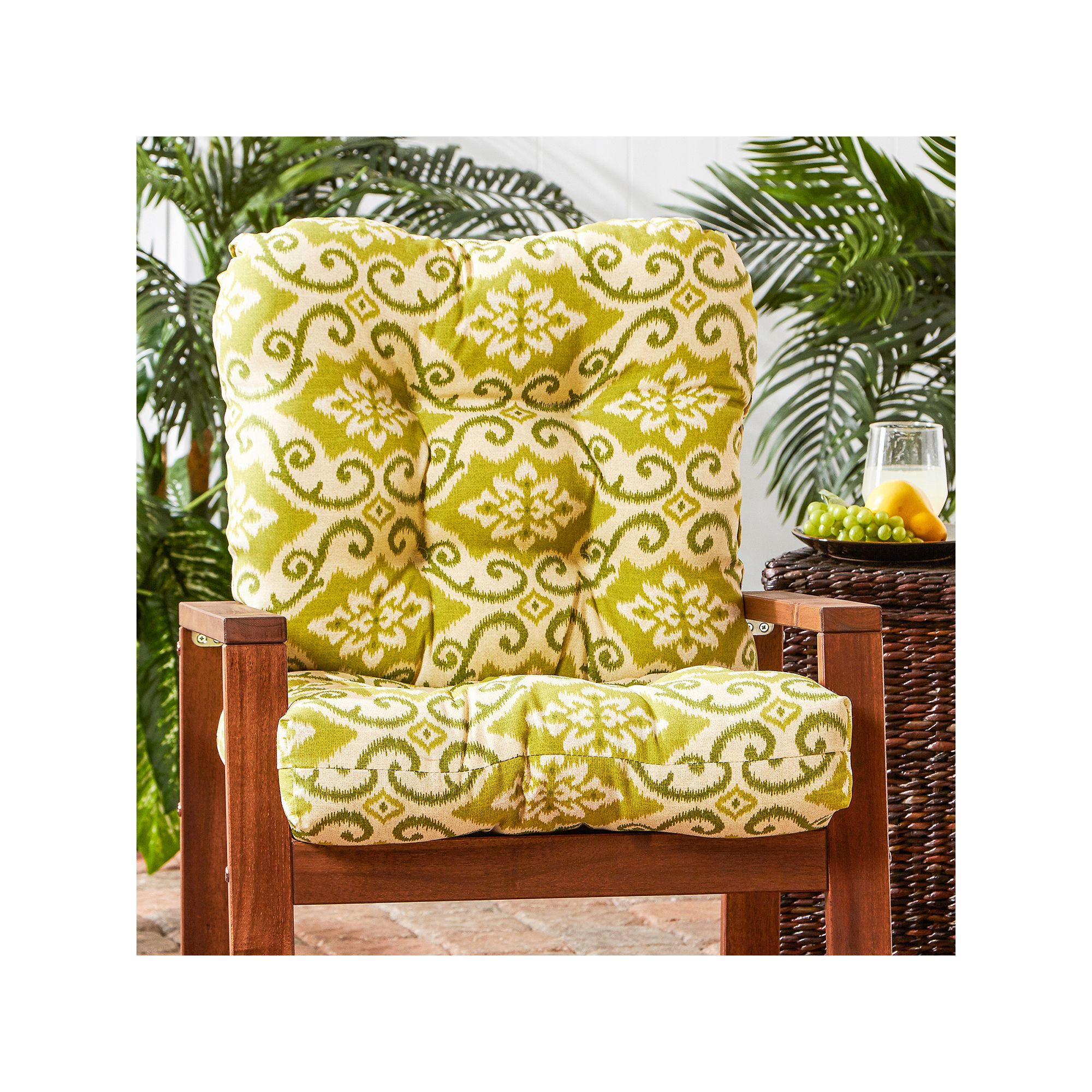Greendale Home Fashions Seat & Back Outdoor Chair Cushion, Shoreham