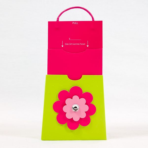 Gift Card Impressions Floral Gift Card Holder Bag