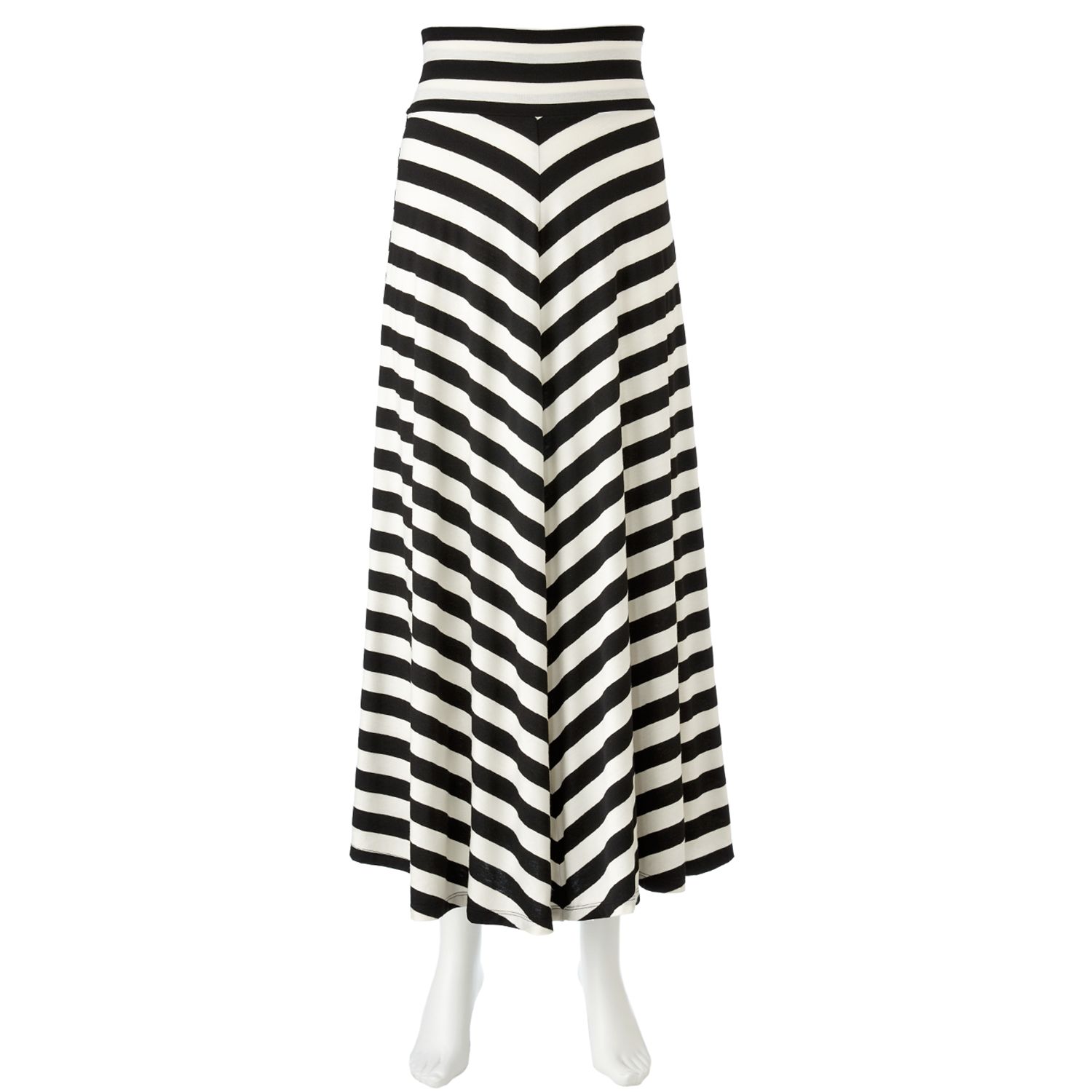 kohls long black skirt