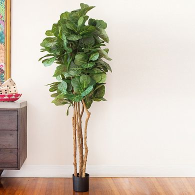 nearly natural 6-ft. Fiddle Leaf Fig Tree