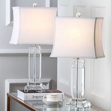 Safavieh 2-piece Olympia Crystal Table Lamp Set