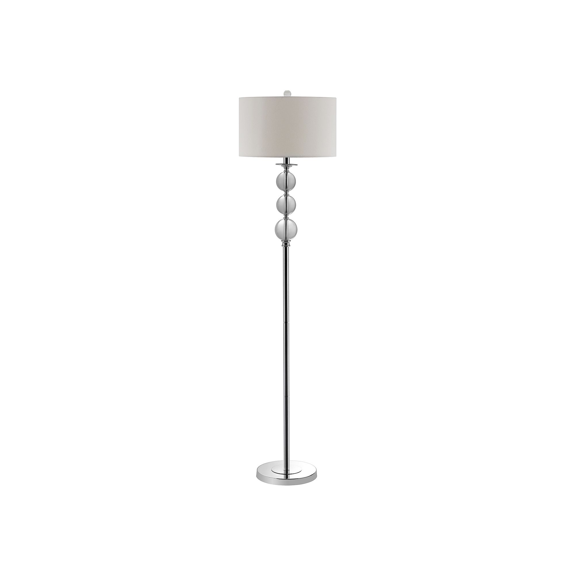 Safavieh Pippa Glass Globe Floor Lamp, Clear