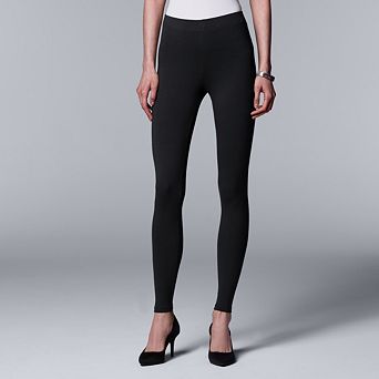 Women's Simply Vera Vera Wang Solid Leggings