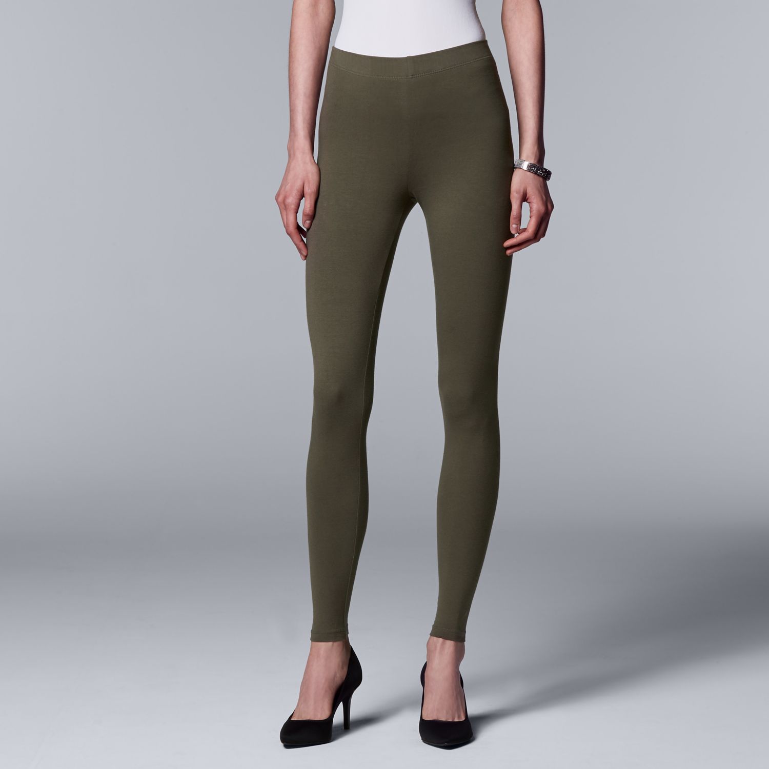 Simply Vera Vera Wang Solid Leggings