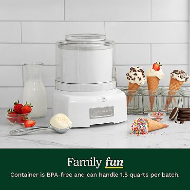 Cuisinart® Ice Cream, Frozen Yogurt & Sorbet Maker